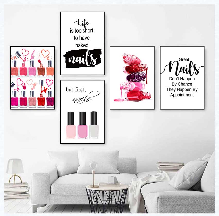 Makeup Is Beauty Quotes - Pósteres y Láminas Artísticas, Regalo para