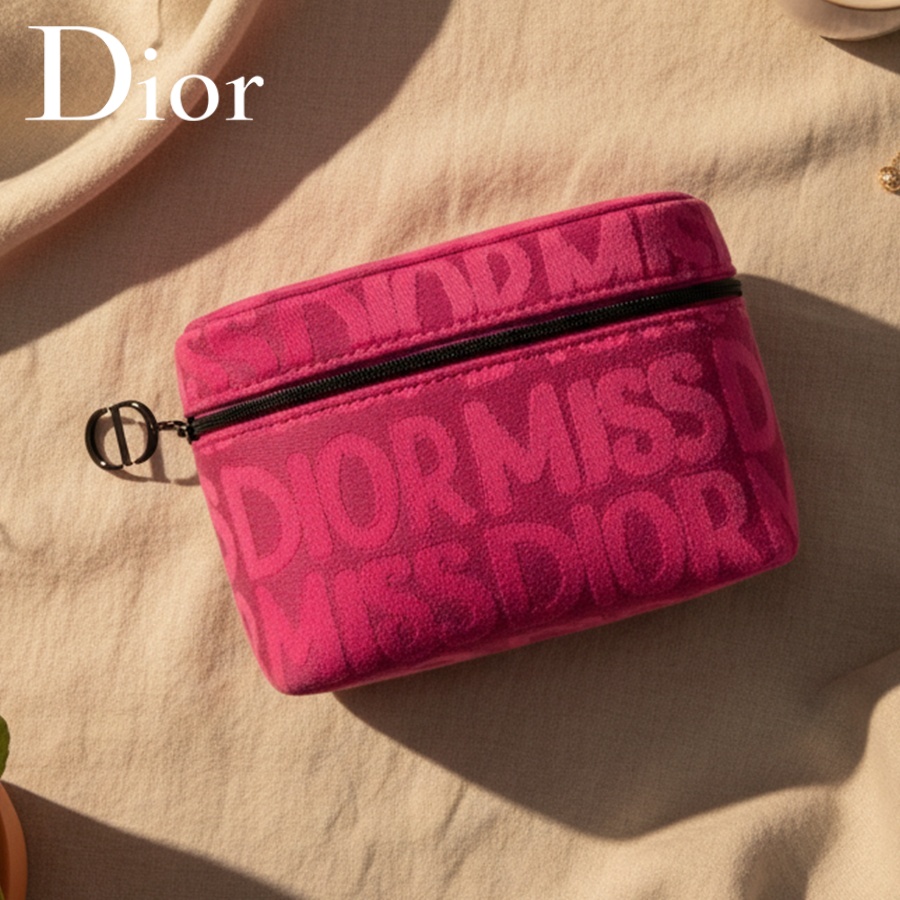 Beauty Makeup Dior - Bolsa de cosméticos rosa de Dior