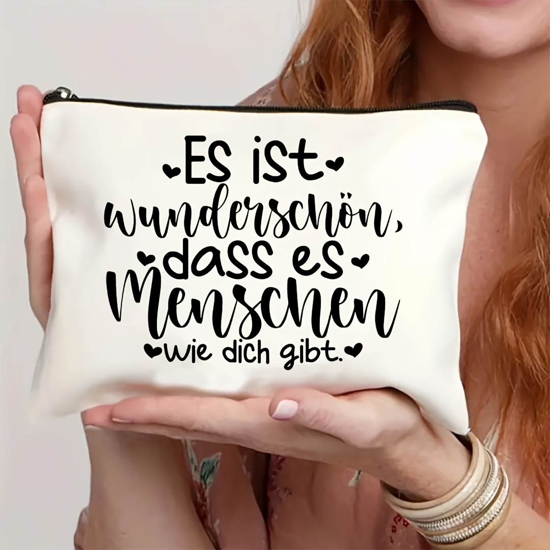 Makeup Is Beauty Quotes - 1 unidad, ¡Novedad! Neceser con cita