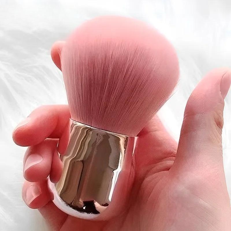 Blush Brush Kabuki - Pincel Profesional para Uñas con Forma