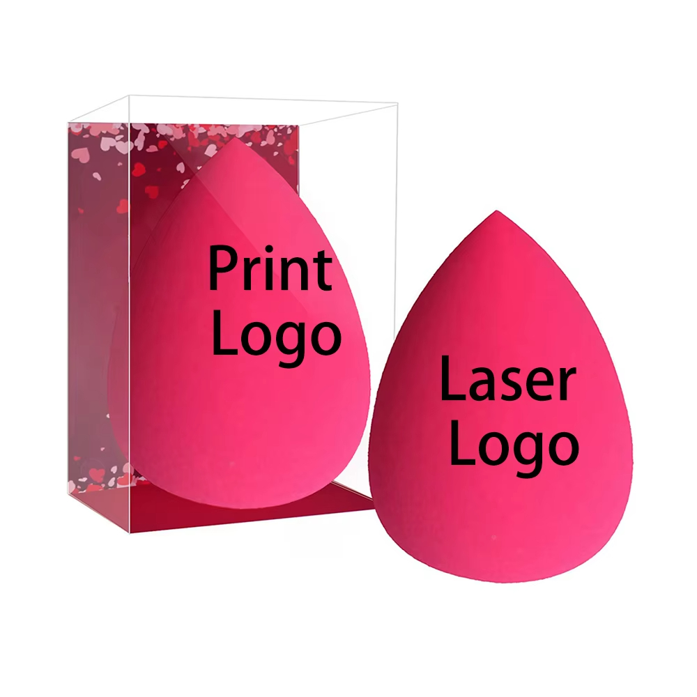 Beauty Rose Makeup - 50 Uds. Esponja cosmética rosa de