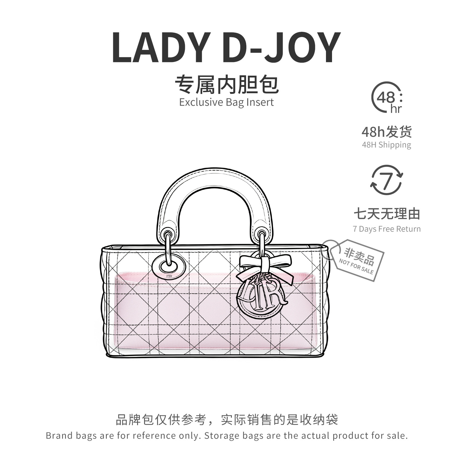Beauty Makeup Dior - Bolsa organizadora para Dior Lady D-Joy,