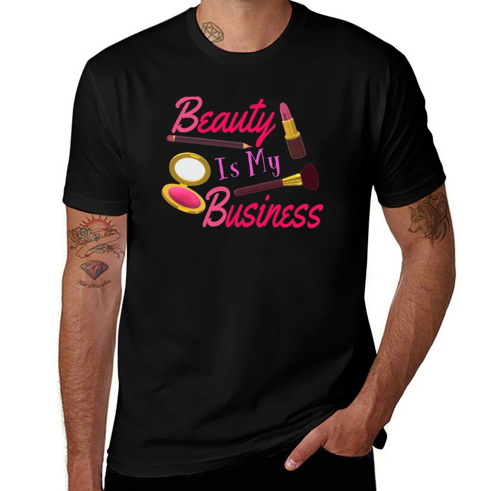 Makeup Is Beauty Quotes - La belleza es mi negocio -