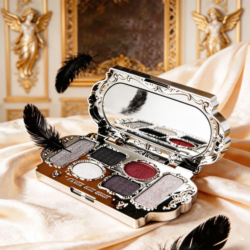 Paleta de Sombras de Ojos de 6 - Eyeshadow Glitter Pigment reseña y precio