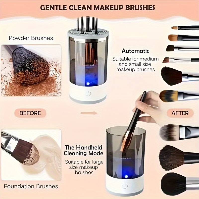Limpiador de Brochas de Maquil - Makeup Brush Set reseña y precio