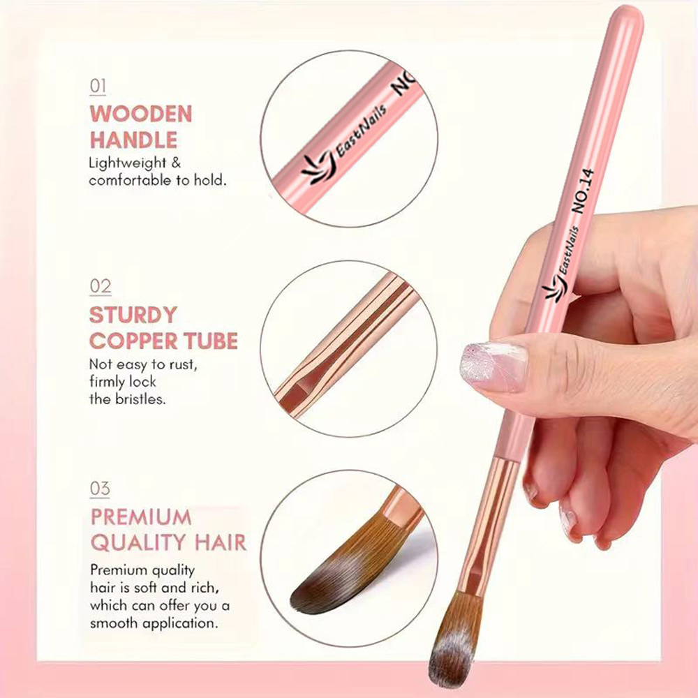 Juego de 3 uds de pinceles acr - Blush Brush Kabuki reseña y precio