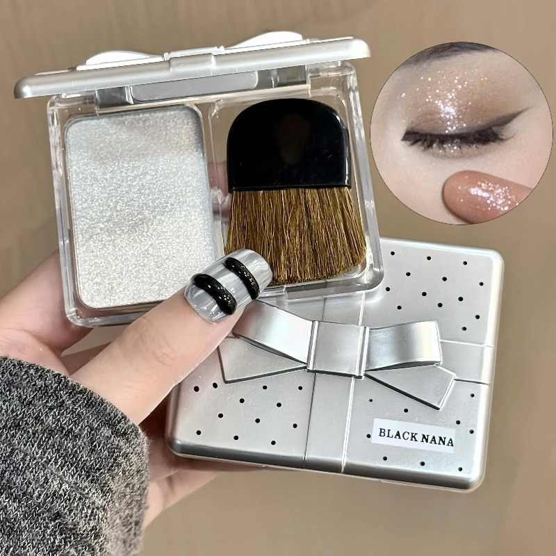 Paleta de Maquillaje Portátil  - Eyeshadow Glitter Pigment reseña y precio