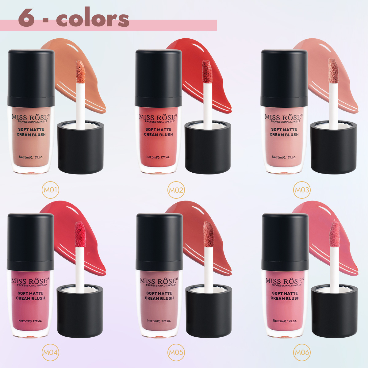 MISS ROSE Rubor Líquido Multiu - Beauty Rose Makeup reseña y precio