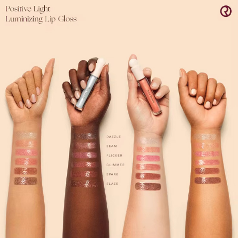 Brillo Labial Rare Beauty Spar - Beauty Rose Makeup reseña y precio