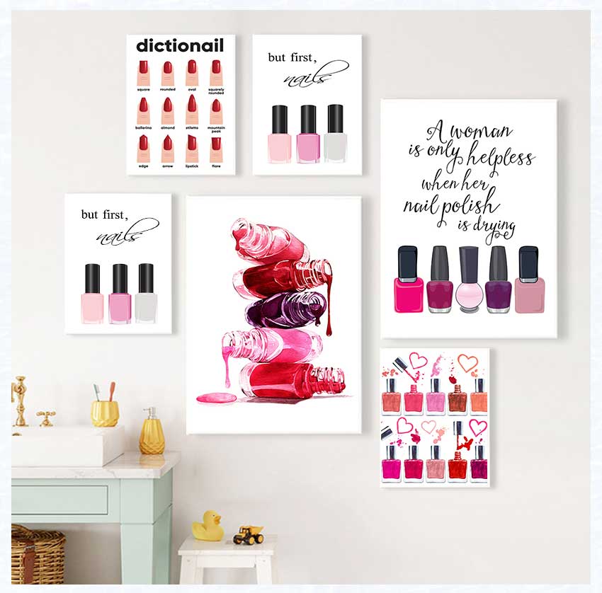 Pósteres y Láminas Artísticas, - Makeup Is Beauty Quotes reseña y precio