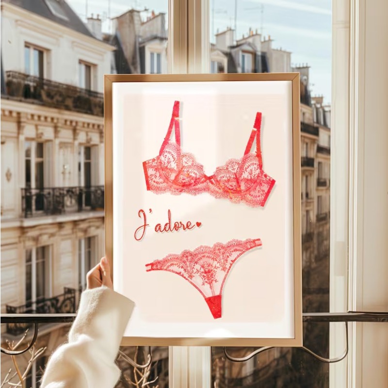 Póster de revista de moda Glam - Makeup Is Beauty Quotes reseña y precio