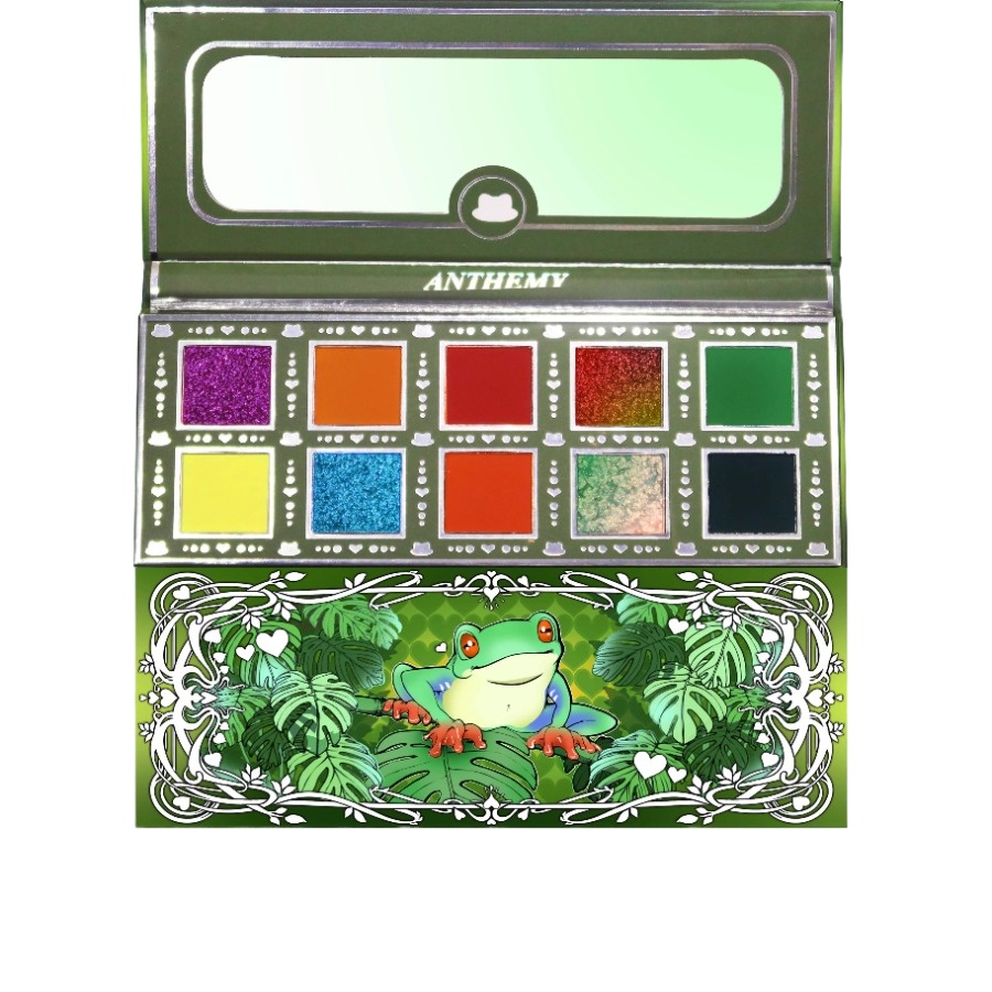 Paleta de maquillaje Sombra de - Eyeshadow Glitter Pigment reseña y precio