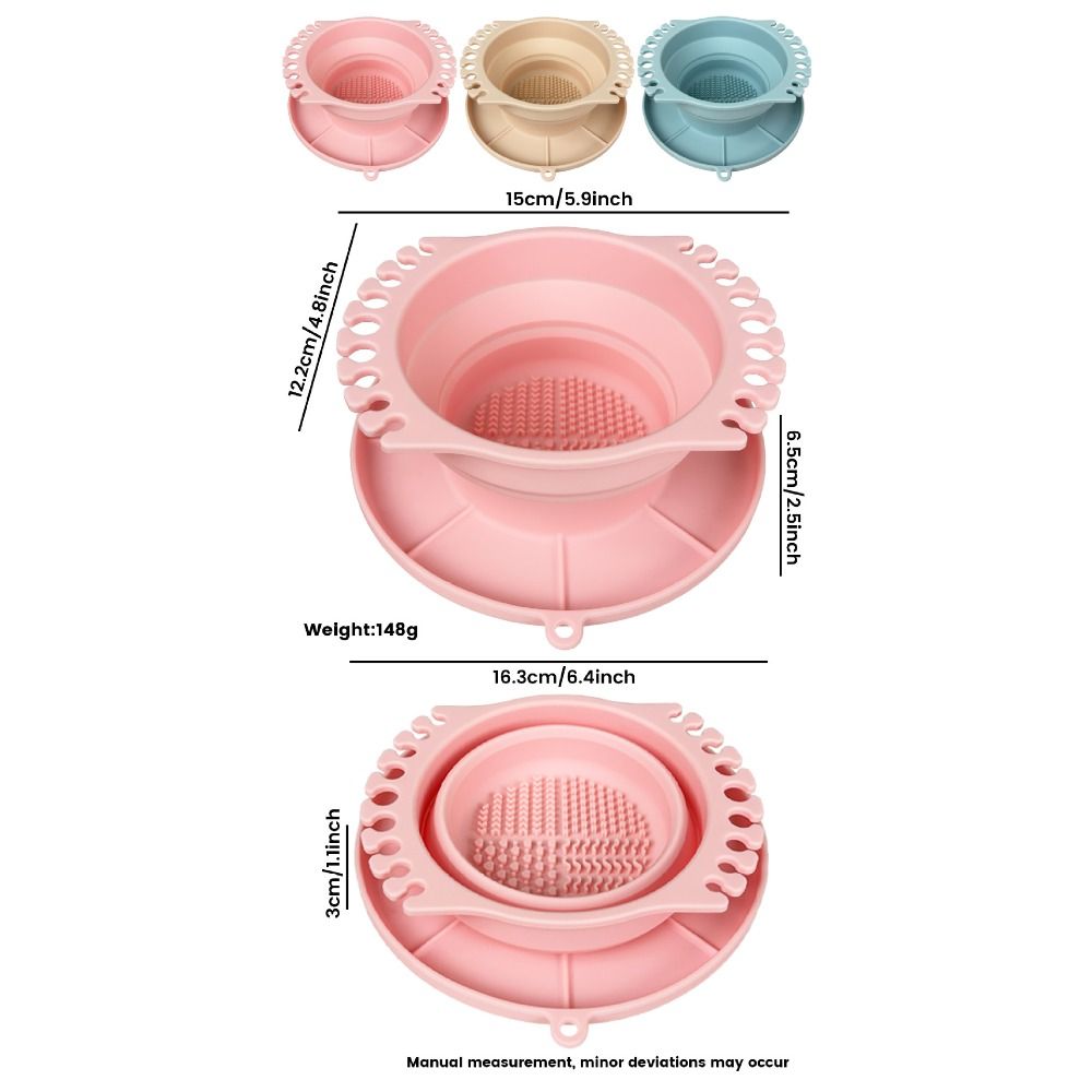 Tazón de Silicona para Limpiar - Makeup Brush Set reseña y precio