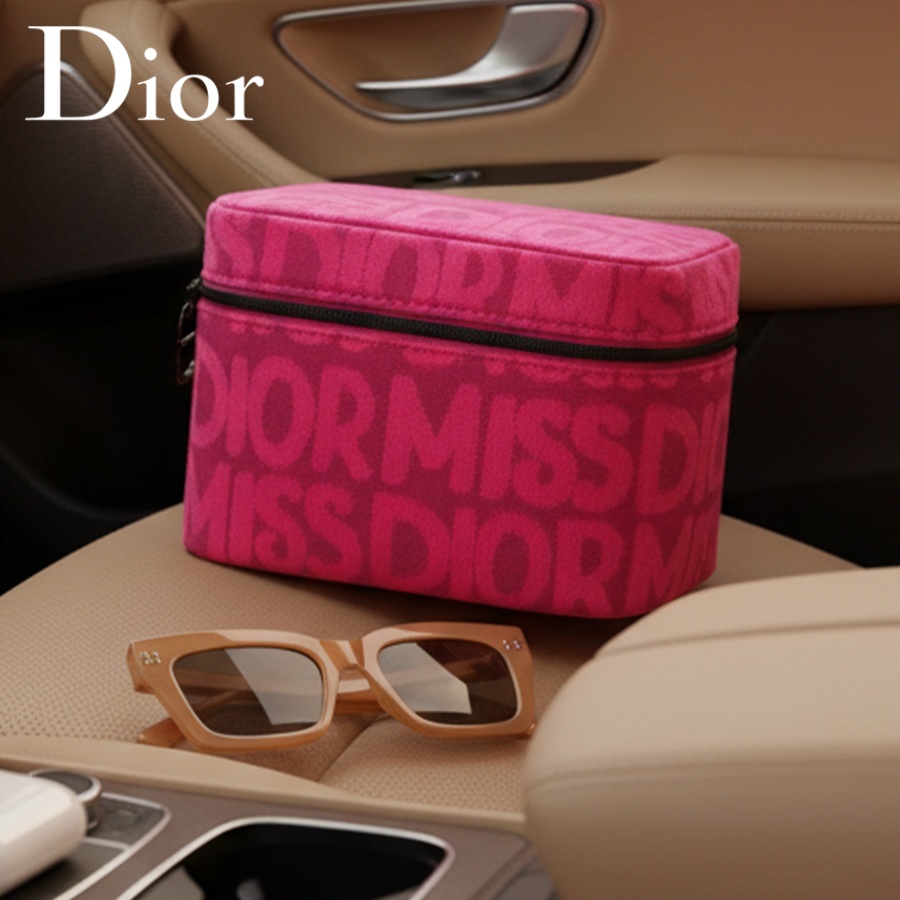 Bolsa de cosméticos rosa de Di - Beauty Makeup Dior reseña y precio