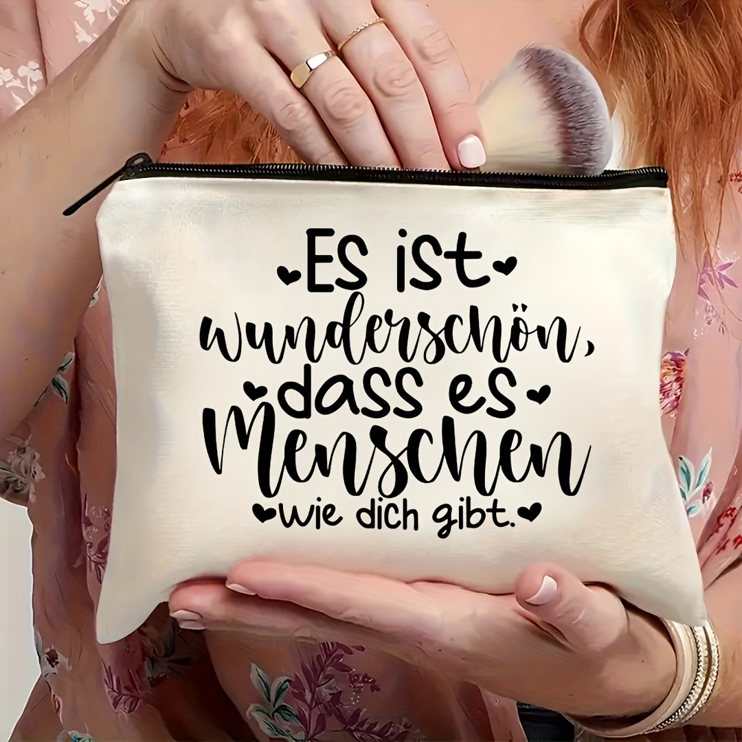 1 unidad, ¡Novedad! Neceser co - Makeup Is Beauty Quotes reseña y precio