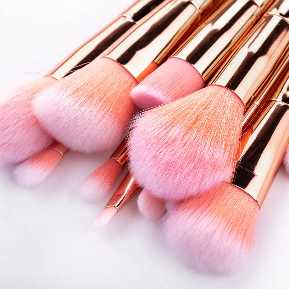 12 unids/set de brochas de maq - Beauty Rose Makeup reseña y precio
