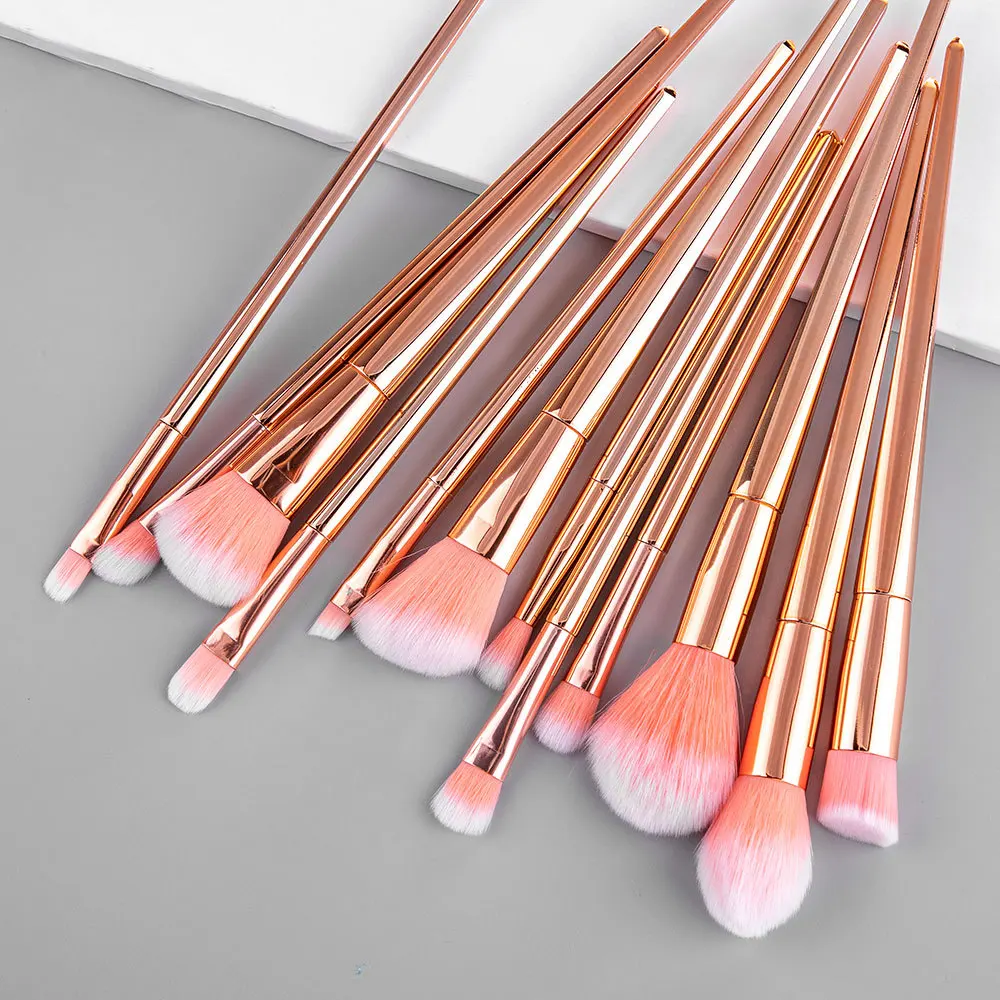 12 unids/set de brochas de maq - Beauty Rose Makeup reseña y precio