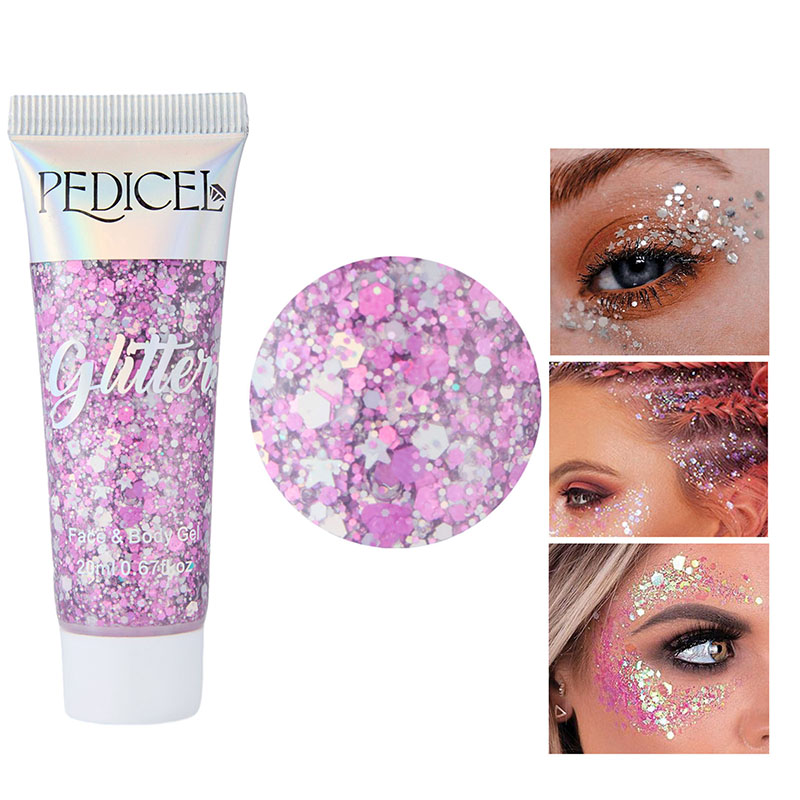 Gel Brillante para Rostro, Cre - Eyeshadow Glitter Pigment reseña y precio