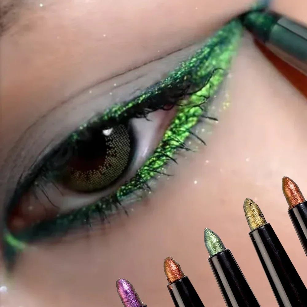 Lápiz Delineador de ojos multi - Eyeshadow Glitter Pigment reseña y precio