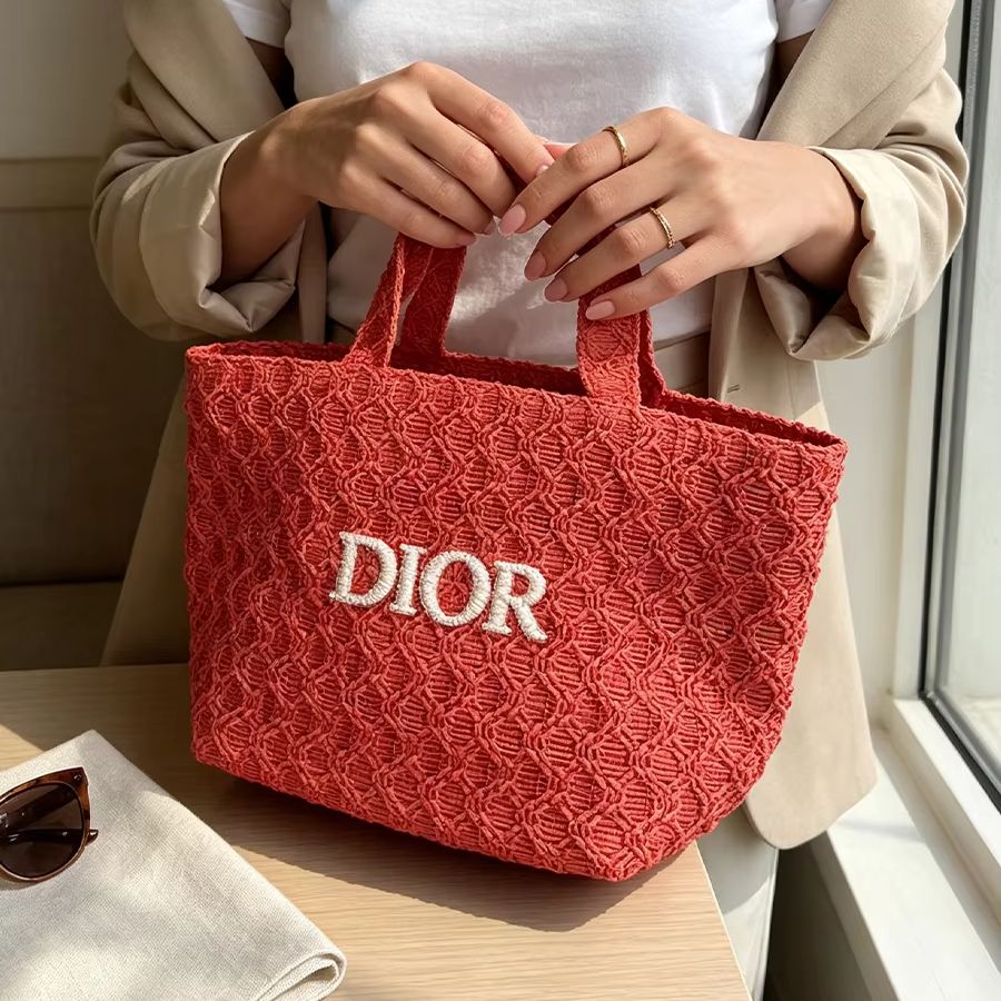 Bolsa Dior de tela de alta cal - Beauty Makeup Dior reseña y precio