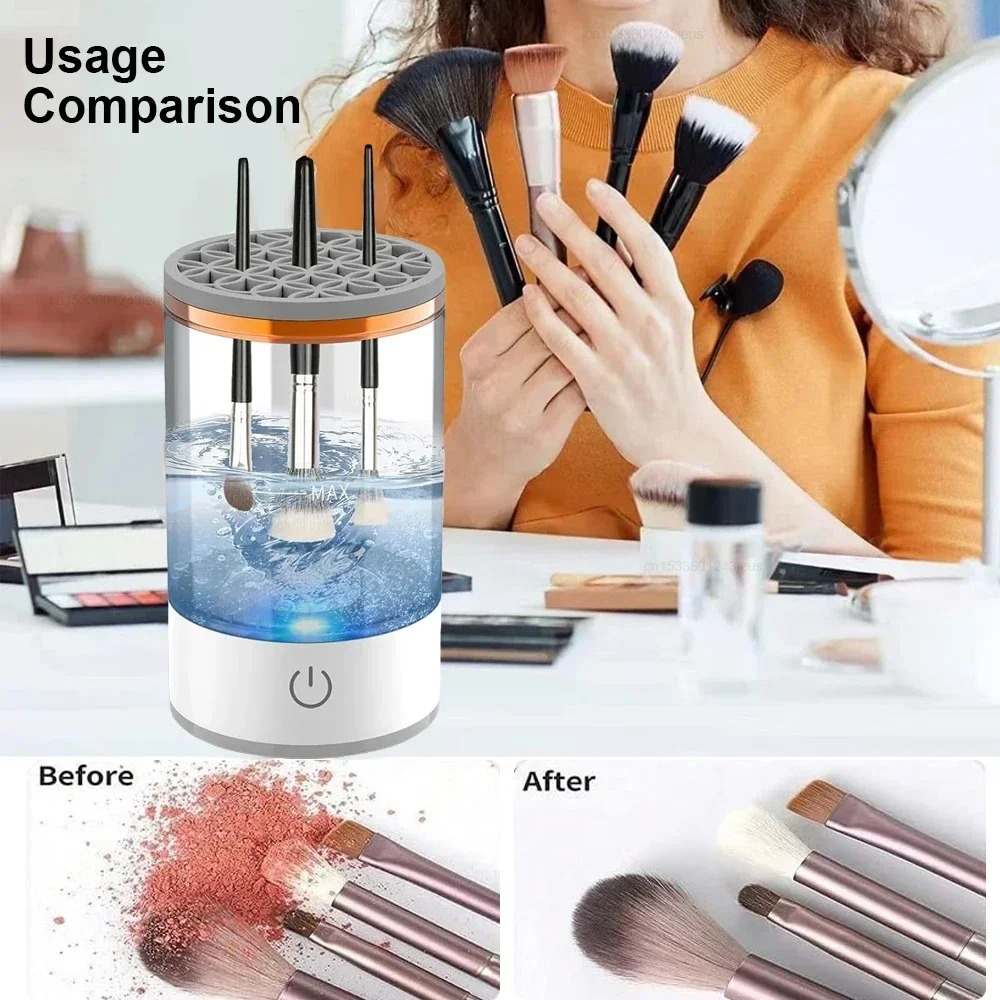 Limpiador de Brochas de Maquil - Makeup Brush Set reseña y precio