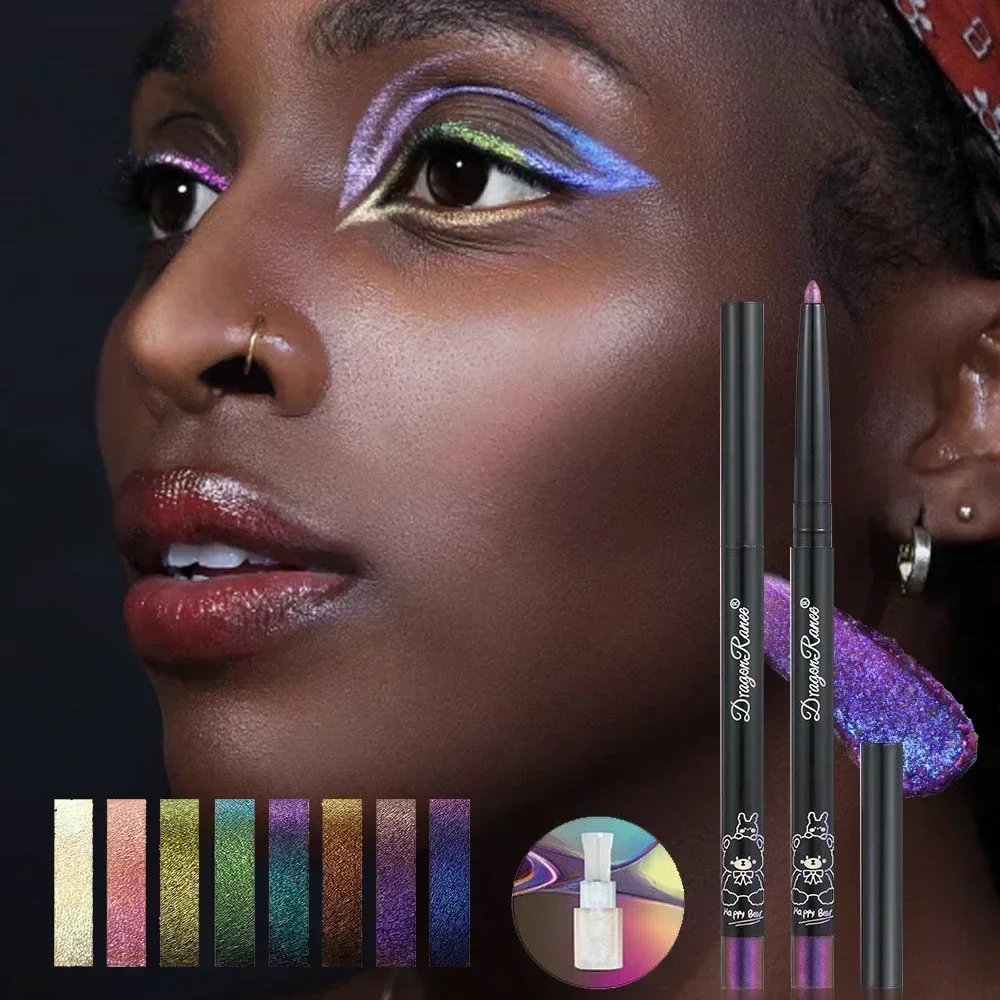 Delineador de Ojos Multichrome - Eyeshadow Glitter Pigment reseña y precio