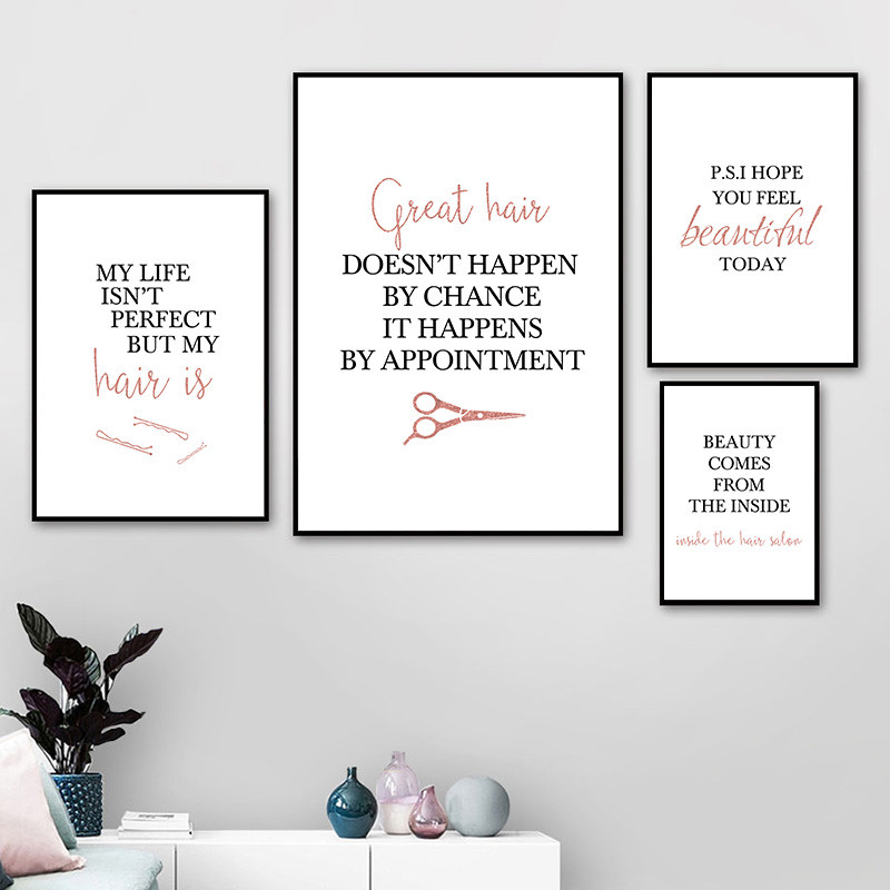 Pósteres artísticos con cita d - Makeup Is Beauty Quotes reseña y precio